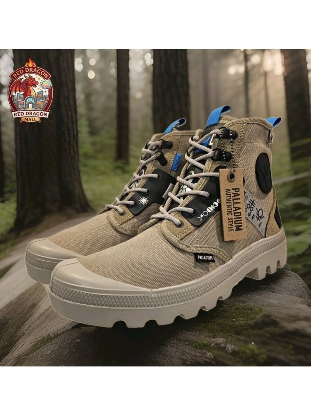 Palladium Destiny X Pampa Witch Queen Tan Dune Boots - Men’s 8.5/ Women’s 10